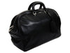 Picture of Sodling, black leather duffle bag